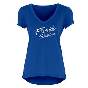 Florida Gators Liquid V Neck Jersey Tee NWT L